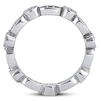 0.48 ct. Diamond Eternity Wedding Band 1 thumbnail 2