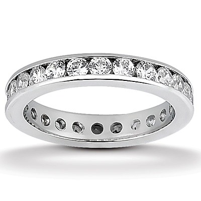 1.47 ct. Diamond Eternity Wedding Band