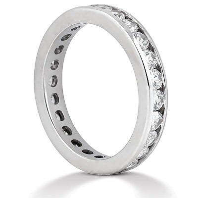 1.68 ct. Diamond Eternity Wedding Band thumbnail 3