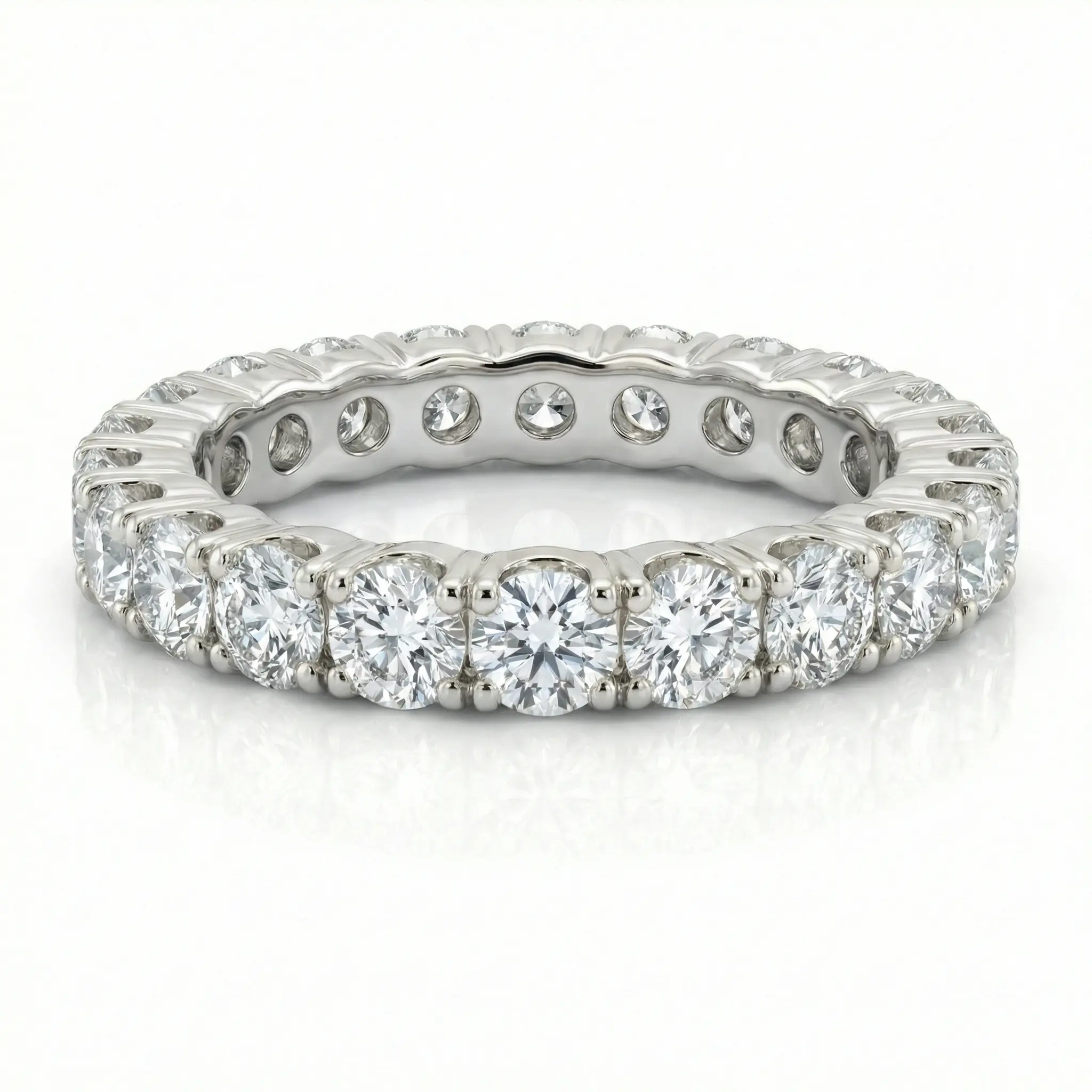 2.20 ct. Diamond Eternity Wedding Band 1 - view 1