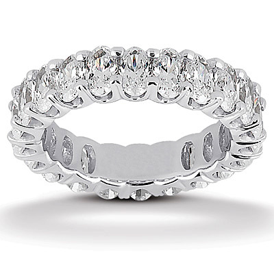 6.00 ct. Diamond Eternity Wedding Band - view 1