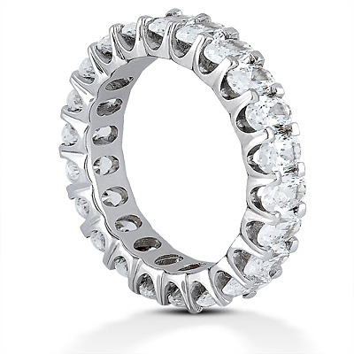 6.00 ct. Diamond Eternity Wedding Band - view 3