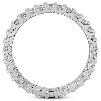 1.86 ct. Diamond Eternity Wedding Band - view 2