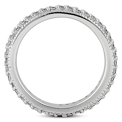 1.25 ct. Diamond Eternity Wedding Band 1 thumbnail 2
