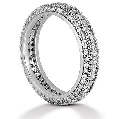 1.15 ct. tw. Diamond Eternity Wedding Band - view 3