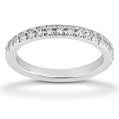0.62 ct. Diamond Eternity Wedding Band thumbnail 1