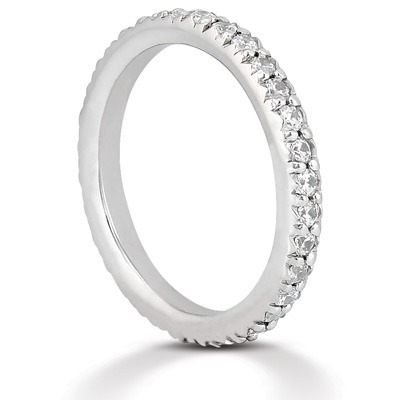 0.64 ct. Diamond Eternity Wedding Band 3 thumbnail 3