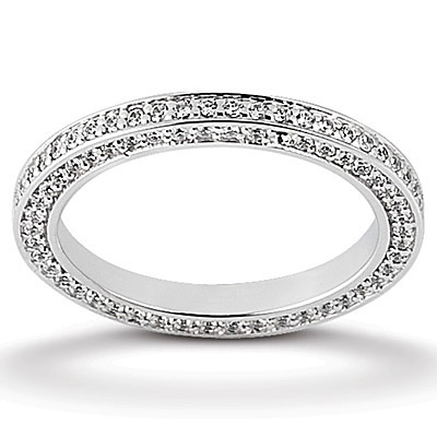 0.74 ct. tw. Diamond Eternity Wedding Band thumbnail 1