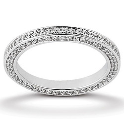 0.79 ct. t.w. Diamond Eternity Wedding Band thumbnail 1