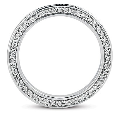 0.79 ct. t.w. Diamond Eternity Wedding Band - view 2