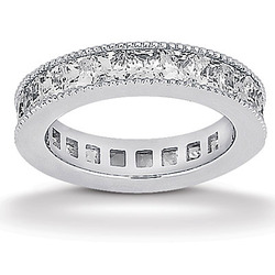 3.40 ct. Diamond Eternity Wedding Band