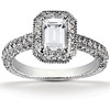 Halo Diamond Engagement Ring (0.76 t.c.w.)