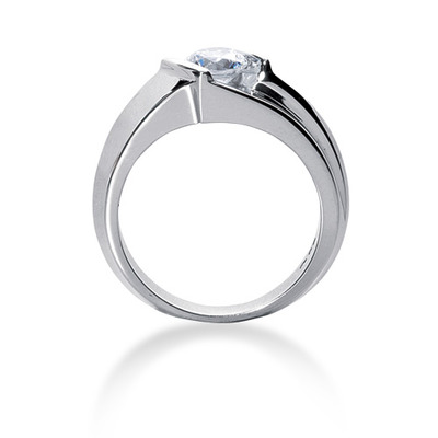 0.75  ct. Solitaire Diamond Men's Ring - view 1