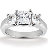 Trellis Setting Princess Diamond Engagement Ring (1.00 t.c.w.)