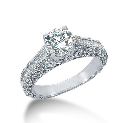 Antique Diamond Engagement Ring (0.61 ct. tw.) thumbnail 1