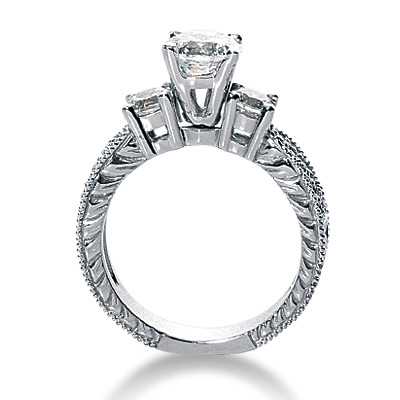 0.68 t.c.w Diamond Accented Engagement Ring - view 24