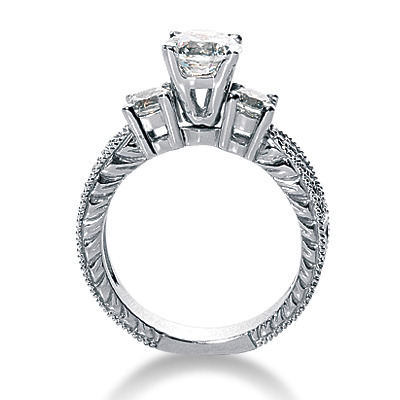 0.68 t.c.w Diamond Accented Engagement Ring thumbnail 24