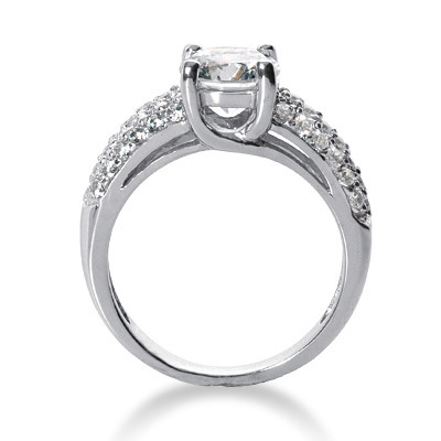 Round Cut Fancy Diamond Engagement Ring (0.57 t.c.w.) thumbnail 2