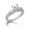 Channel Set Diamond Engagement Ring (0.55 t.c.w.)