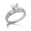 Channel Set Diamond Engagement Ring (0.70 t.c.w.)