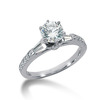 Tapered Baquette Diamond Ring (0.37 t.c.w.)