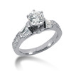 Multi Shape Diamond Engagement Ring (0.82 t.c.w.)