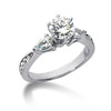 Multi-shape Diamond Engagement Ring (0.80 t.c.w.)