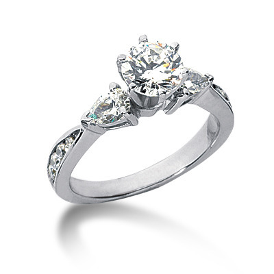 Multi-shape Diamond Engagement Ring (0.80 t.c.w.) thumbnail 13