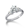 0.50 ct. Round Cut Prong Set Diamond Engagement Ring
