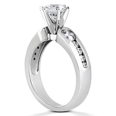 Die Struck Head Diamond Engagement Ring (0.71 t.c.w.) thumbnail 3