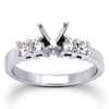 Round Cut Shared Prong Set Diamond Bridal Ring (0.40 ct.tw.)