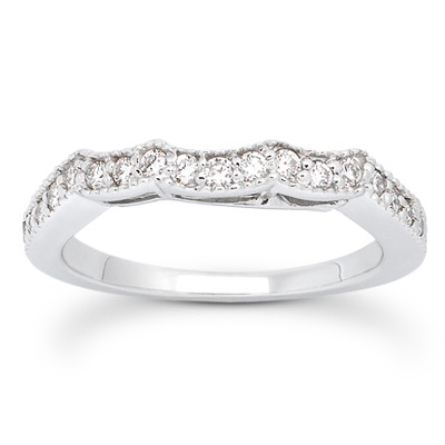 Round Cut Prong Set Diamond Wedding Ring (0.26 ct.tw.)