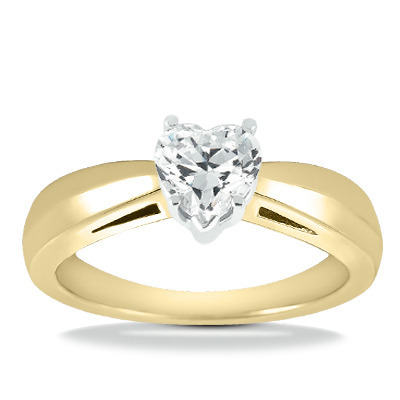 Trendy Diamond Engagement Ring thumbnail 11