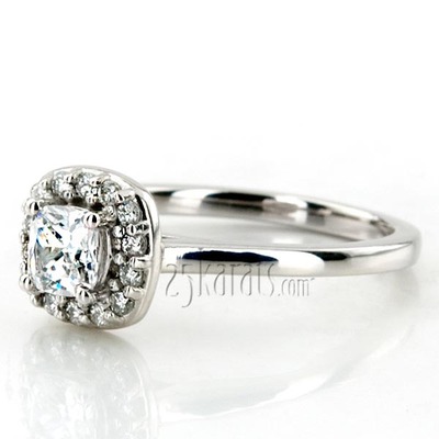 Palladium Engagement Ring (0.21 ct. tw.) 