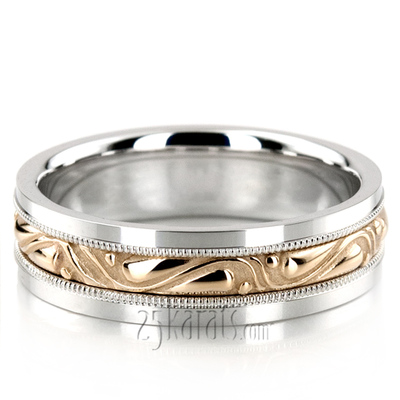 Hand Made Celtic Wedding Band