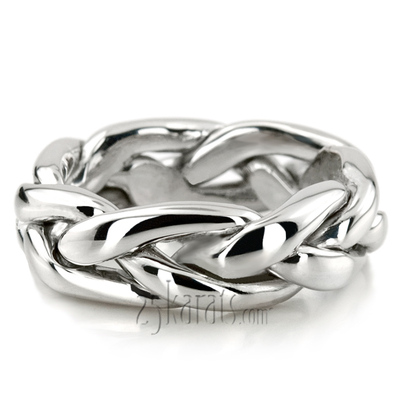 Traditional Braided Wedding Ring