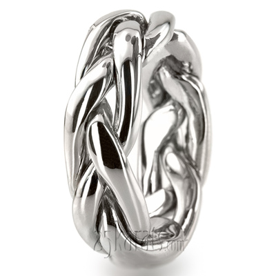 Traditional Braided Wedding Ring