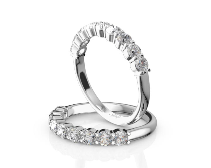 Classic 9 Stone Women's Diamond Band (3/4 ct. tw.) 360° view