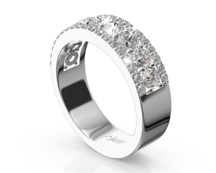 Beautiful Brilliant Woman Anniversary Band (1 1/4 ct. tw.) 360° view